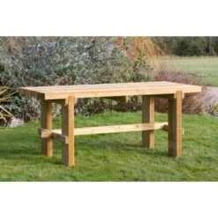 Zest 4 Leisure Rebecca Wooden Table & 2 Bench Set -Hozelock Sales Store 30165813 2