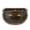 Woodlodge 26cm Bronze Glazed Blossom Wall Pot -Hozelock Sales Store 30190415