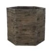 Woodlodge 34cm Driftwood Hexagon Resin Pot -Hozelock Sales Store 5021346440942
