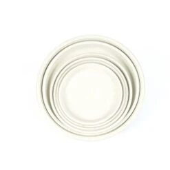 Woodlodge 36cm White Blossom Glazed Saucer