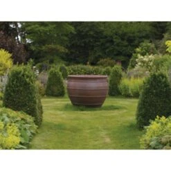 Woodlodge 70cm Kilburn Natural Clay Glazed Pot -Hozelock Sales Store 5021346484649 2