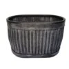 Woodlodge 51cm Rustic Pewter Ribbed Trough -Hozelock Sales Store 5021346490572