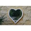 Woodlodge 52cm Wooden Solar Heart Mirror -Hozelock Sales Store 5021346491944