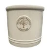 Woodlodge 38cm White / Cream Glazed Heritage Cylinder Pot -Hozelock Sales Store 5021346500646 dfb0514a bf27 4b78 af9d 0fa14863b2b5