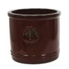 Woodlodge 30cm Glazed Red Heritage Cylinder Pot 1 Woodlodge 30cm Glazed Red Heritage Cylinder Pot -Hozelock Sales Store 5021346501629