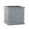 Woodlodge 32cm Grey Wotton Square Pot 1 Woodlodge 32cm Grey Wotton Square Pot -Hozelock Sales Store 5021346503029