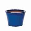 APTA 31cm Blue Saigon Glazed Bowl Planter -Hozelock Sales Store 5022413588246