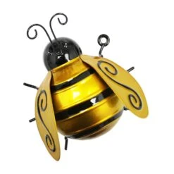 Primus 15cm Large Metal Bumblebee Wall Art