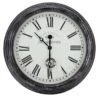 Outside In 12" Black Biarritz Clock -Hozelock Sales Store 5050642016933