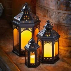 Outside In Sahara Lantern Trio -Hozelock Sales Store 5050642035699 2
