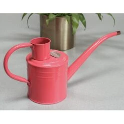 Smart Garden 1 Litre Coral Pink Home & Balcony Steel Watering Can -Hozelock Sales Store 5050642069946 3