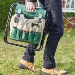 Smart Garden Portable Folding Garden Seat With Tool Pockets -Hozelock Sales Store 5050642087193 4
