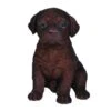 Vivid Arts 17cm Chocolate Labrador Puppy Pet Pals -Hozelock Sales Store 5055195023773