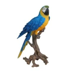 Vivid Arts 68cm Yellow Macaw Perched - XRL-MCW7-A