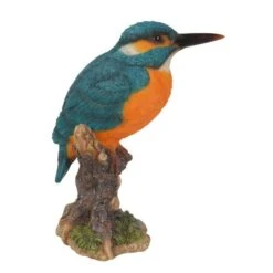 Vivid Arts 18cm Kingfisher On Stump - XRL-KFSH-F