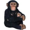 Vivid Arts 36cm Mother And Baby Chimp - XRL-CHM8-B 2 Vivid Arts 36cm Mother And Baby Chimp - XRL-CHM8-B -Hozelock Sales Store 5055195035974