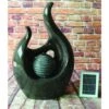 Bermuda 70cm Abstract Swan Solar Powered Water Feature -Hozelock Sales Store 5060512213157