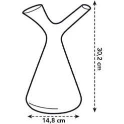 Elho 1.7 Litre Warm Grey Plunge Watering Can 7 Elho 1.7 Litre Warm Grey Plunge Watering Can -Hozelock Sales Store 8711904302726 3