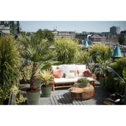 Elho 25cm Leaf Green Greenville Round Planter -Hozelock Sales Store 8711904332433 5