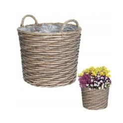 Koopman 39cm Wicker Basket Planter -Hozelock Sales Store 8719202993394 3